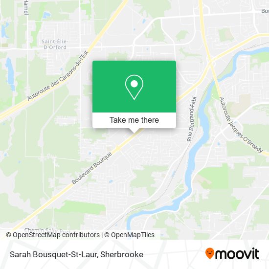 Sarah Bousquet-St-Laur map