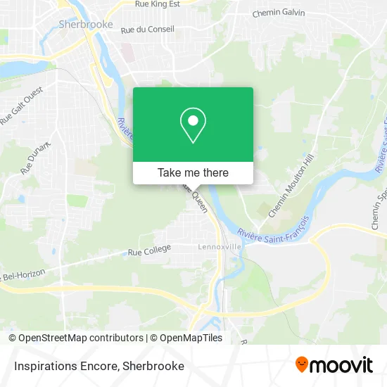 Inspirations Encore map