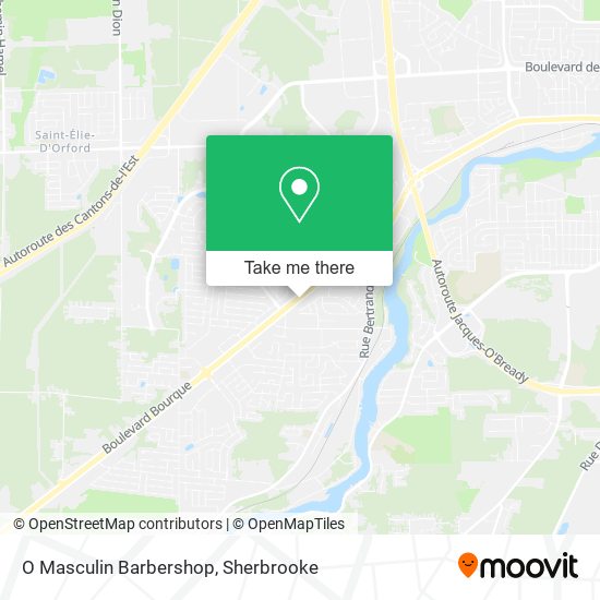 O Masculin Barbershop map