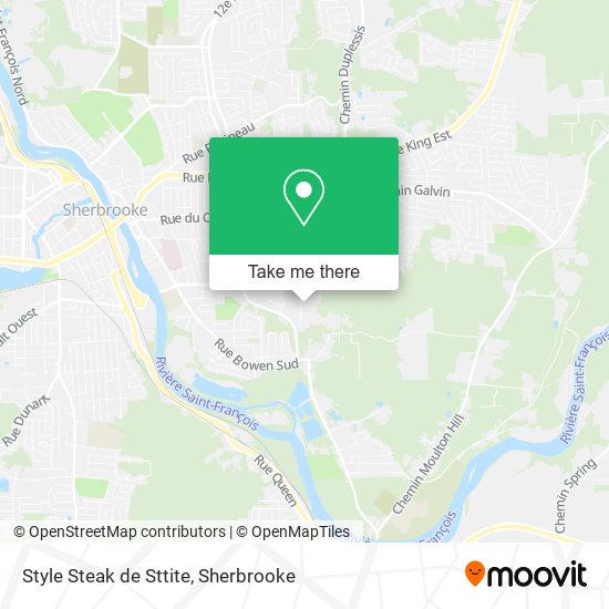 Style Steak de Sttite map