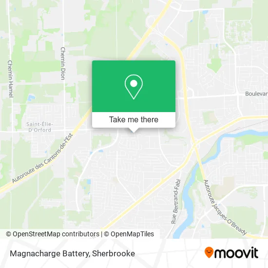 Magnacharge Battery map