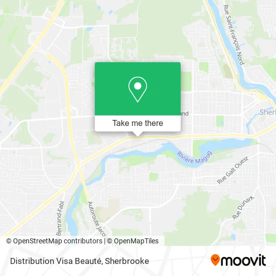 Distribution Visa Beauté map