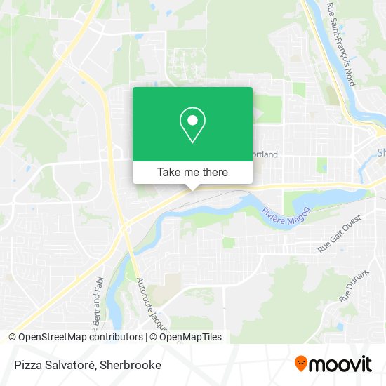Pizza Salvatoré map