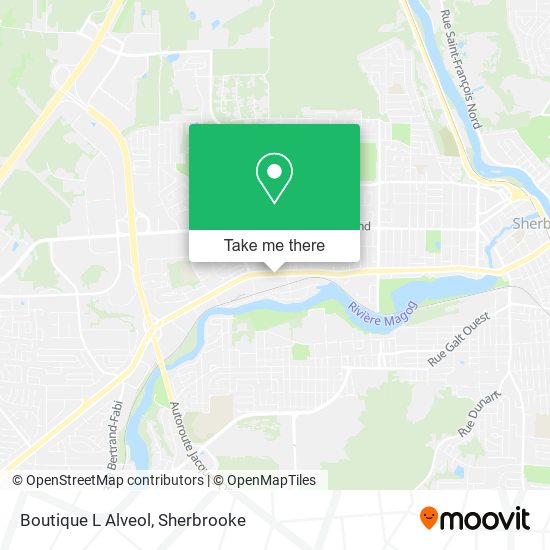 Boutique L Alveol map