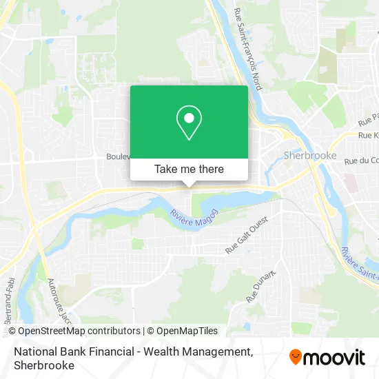 National Bank Financial - Wealth Management map