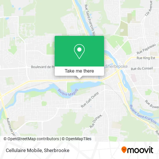 Cellulaire Mobile map