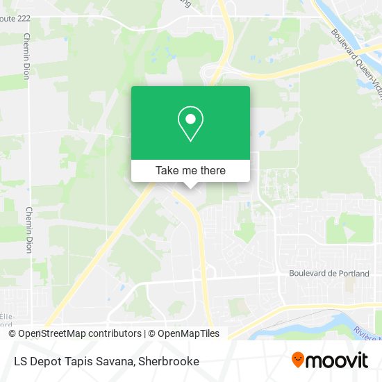 LS Depot Tapis Savana map