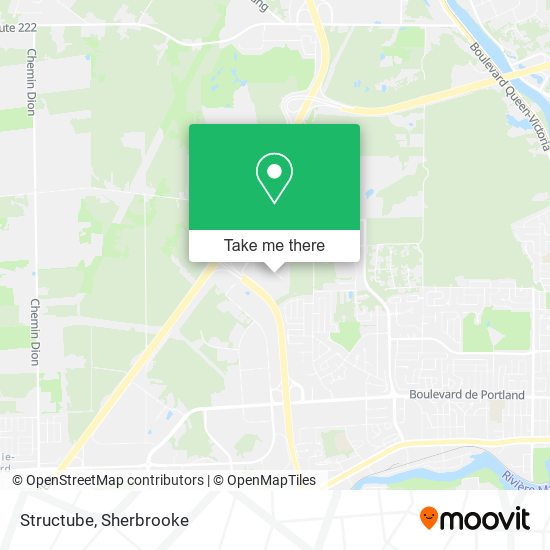 Structube map