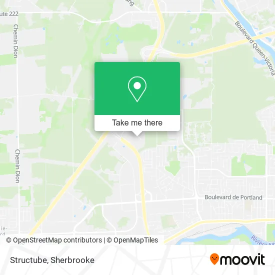 Structube map