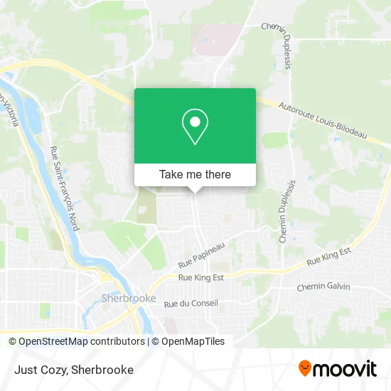 Just Cozy map