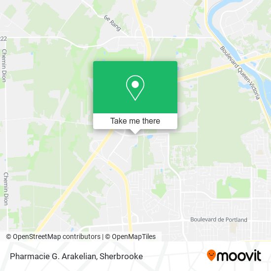 Pharmacie G. Arakelian map