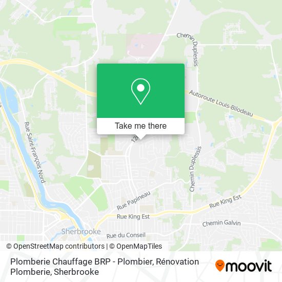 Plomberie Chauffage BRP - Plombier, Rénovation Plomberie map
