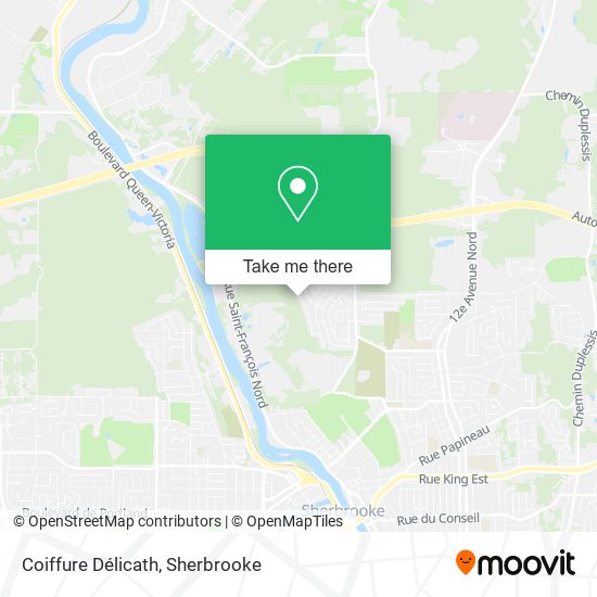 Coiffure Délicath map