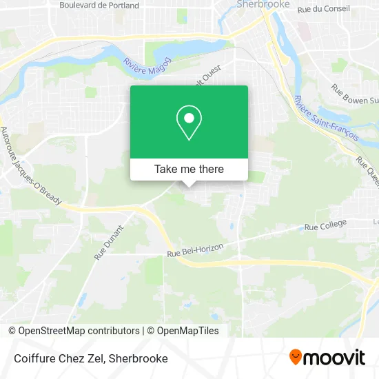 Coiffure Chez Zel map