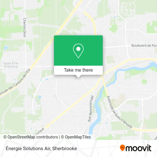 Énergie Solutions Air map