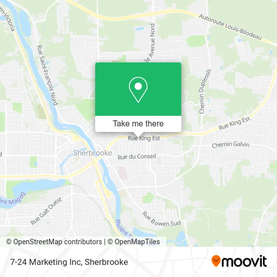 7-24 Marketing Inc map