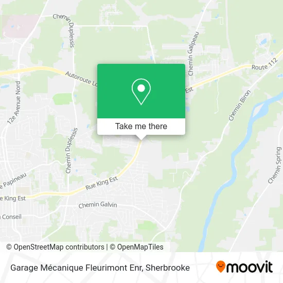 Garage Mécanique Fleurimont Enr map