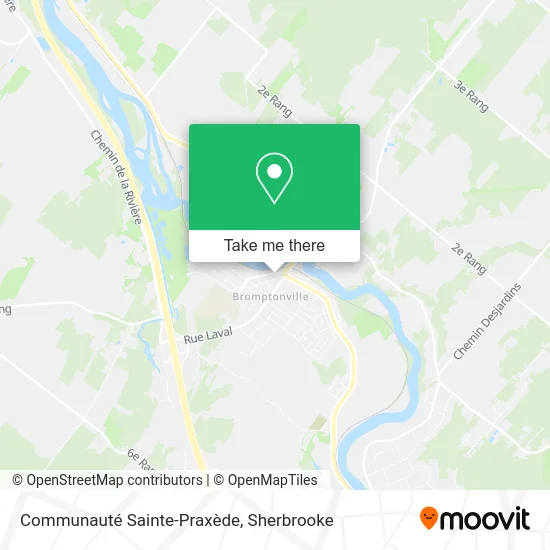 Communauté Sainte-Praxède map