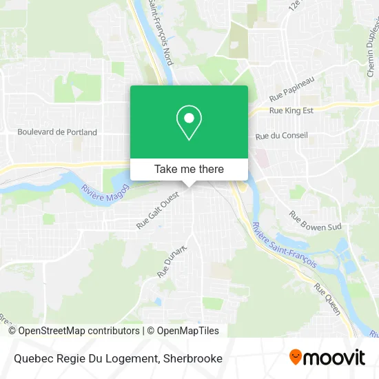 Quebec Regie Du Logement map