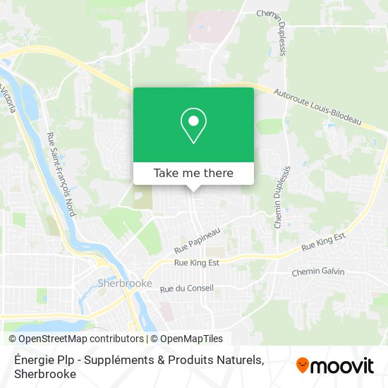Énergie Plp - Suppléments & Produits Naturels map