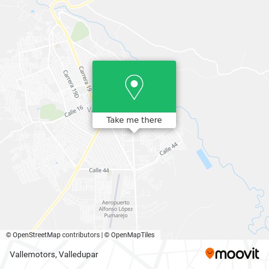 Mapa de Vallemotors