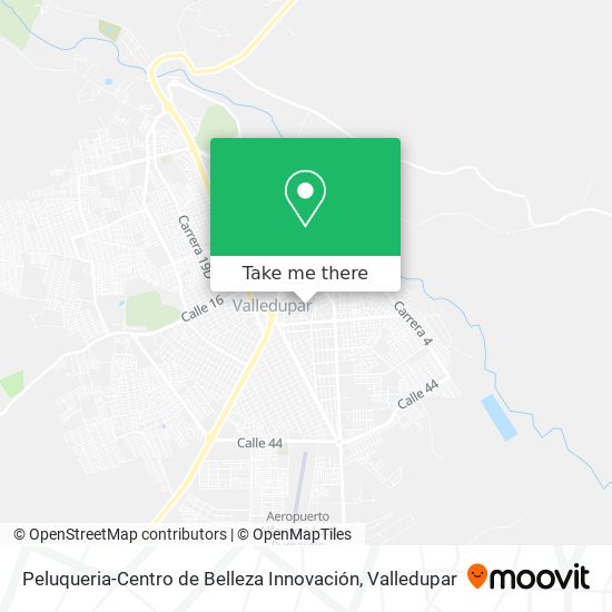 Peluqueria-Centro de Belleza Innovación map