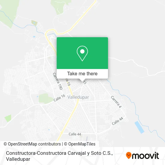 Mapa de Constructora-Constructora Carvajal y Soto C.S.