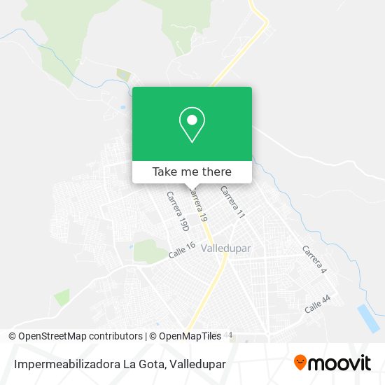 Impermeabilizadora La Gota map