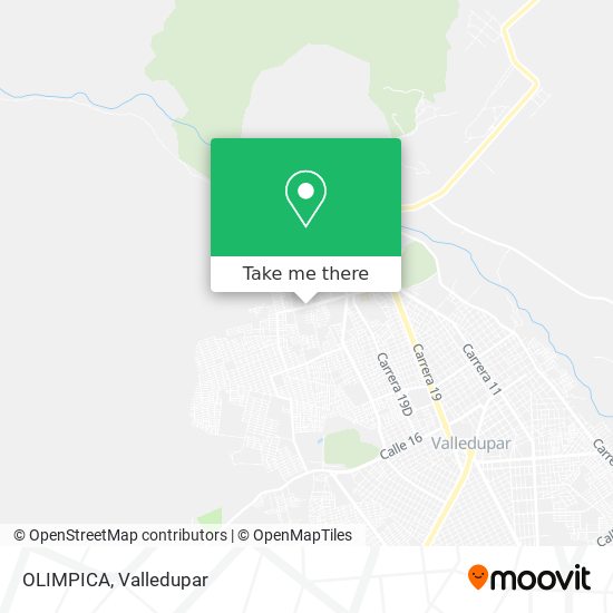 Mapa de OLIMPICA