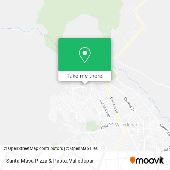 Santa Masa Pizza & Pasta map