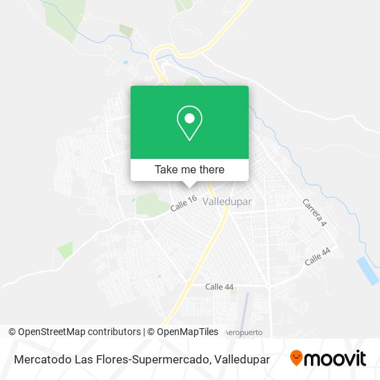 Mercatodo Las Flores-Supermercado map