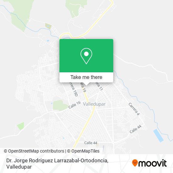 Mapa de Dr. Jorge Rodríguez Larrazabal-Ortodoncia