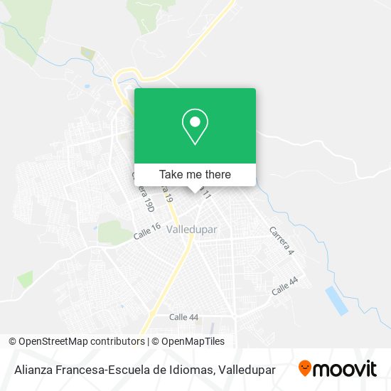 Alianza Francesa-Escuela de Idiomas map