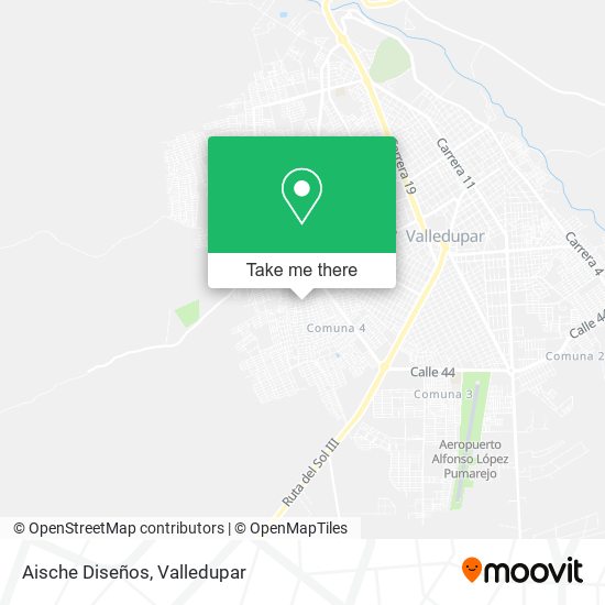 Mapa de Aische Diseños