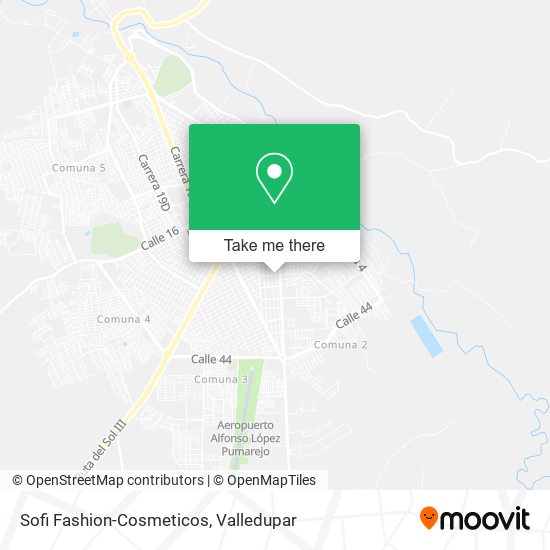 Sofi Fashion-Cosmeticos map