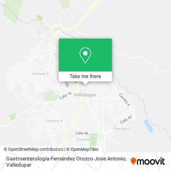 Gastroenterología-Fernández Orozco Jose Antonio map