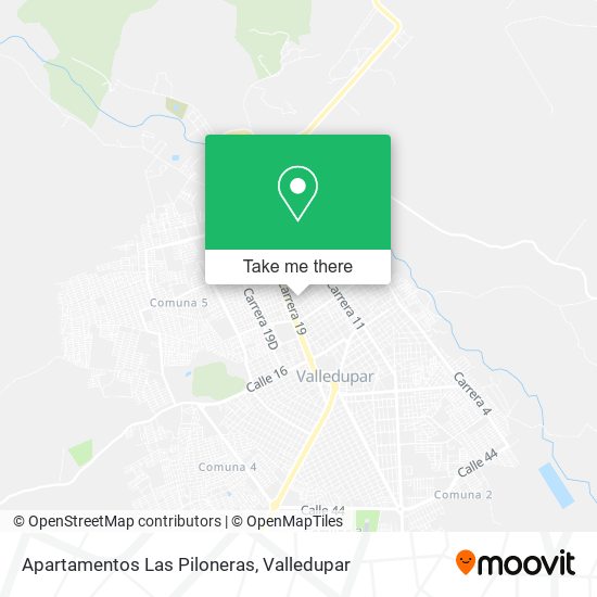 Apartamentos Las Piloneras map