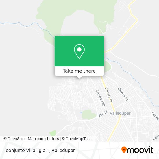 conjunto Villa ligia 1 map