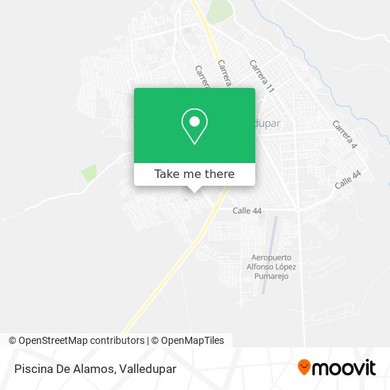 Piscina De Alamos map