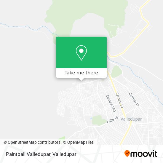 Paintball Valledupar map