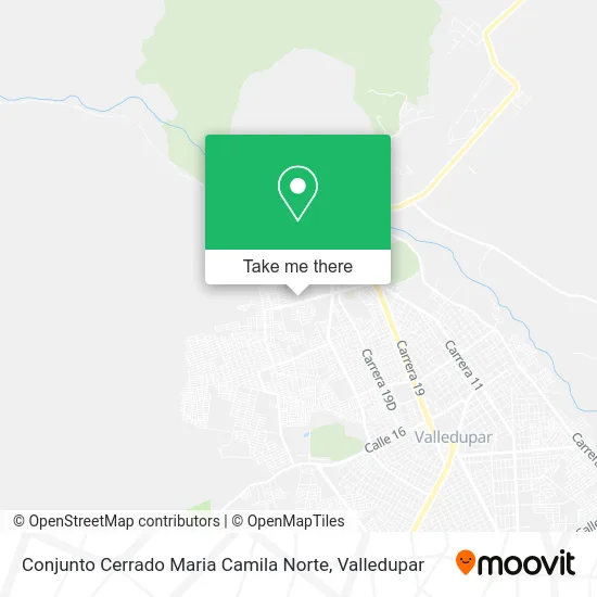 Conjunto Cerrado Maria Camila Norte map