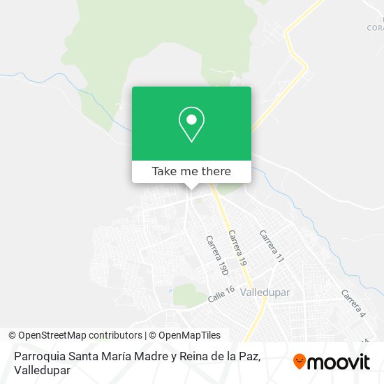 Parroquia Santa María Madre y Reina de la Paz map