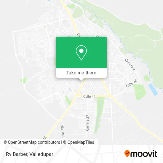 Rv Barber map