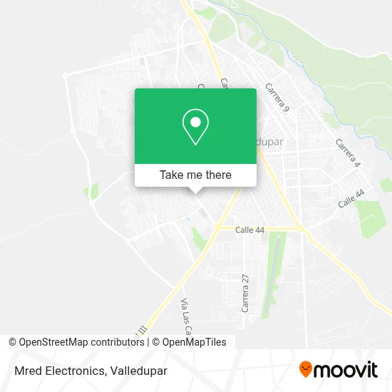 Mred Electronics map