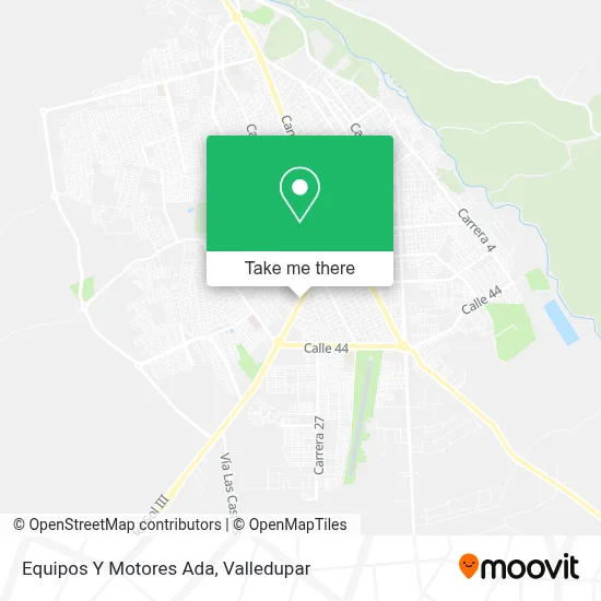 Equipos Y Motores Ada map