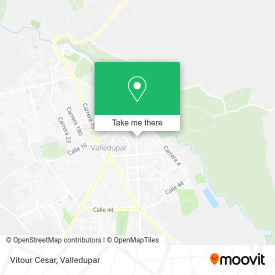 Vitour Cesar map