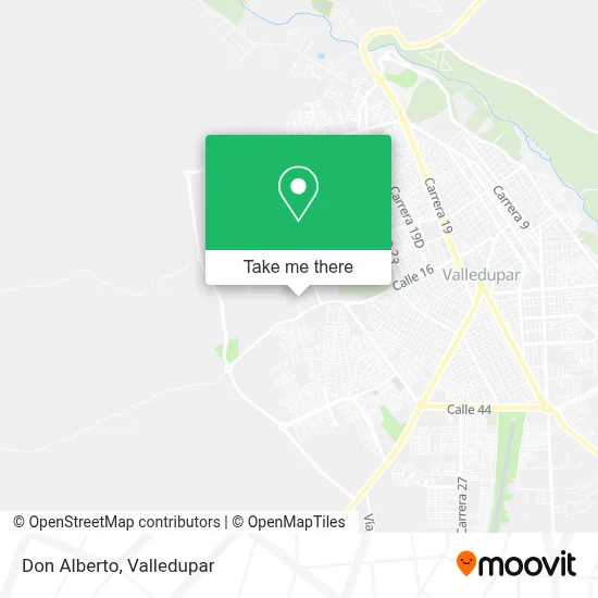 Don Alberto map