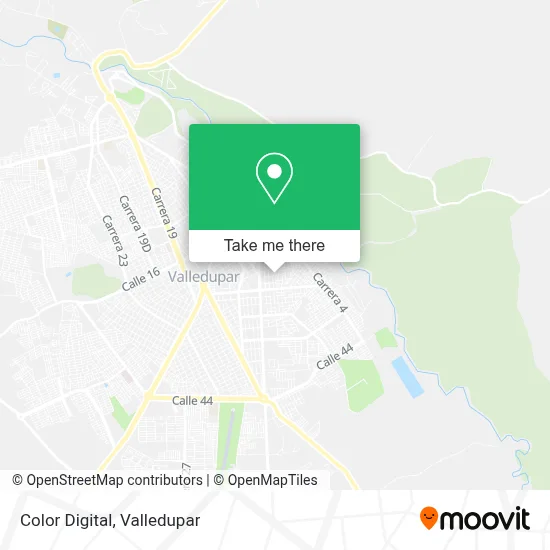Color Digital map