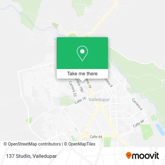 137 Studio map