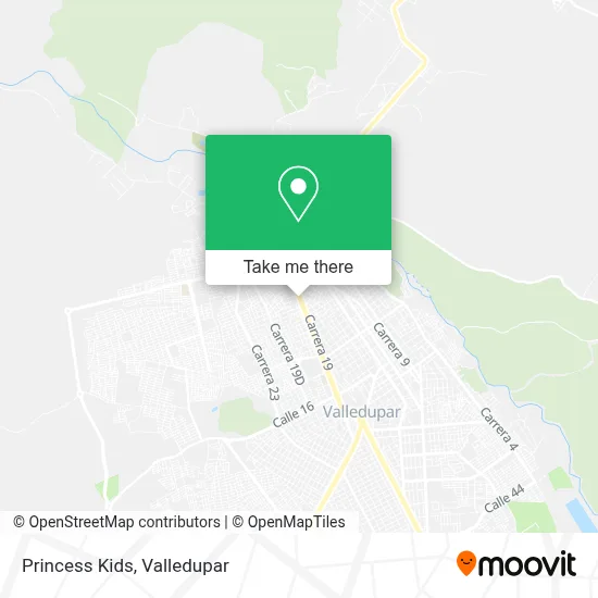 Princess Kids map